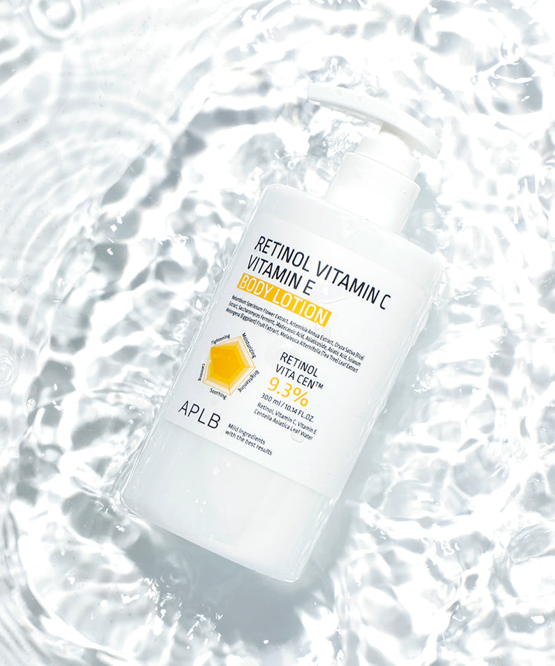 Aplb Retinol Vitamin C Vitamin E Body Lotion 300ml