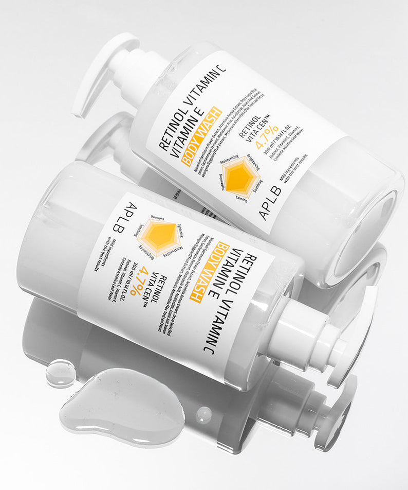 Aplb Retinol Vitamin C Vitamin E Body Wash 300ml