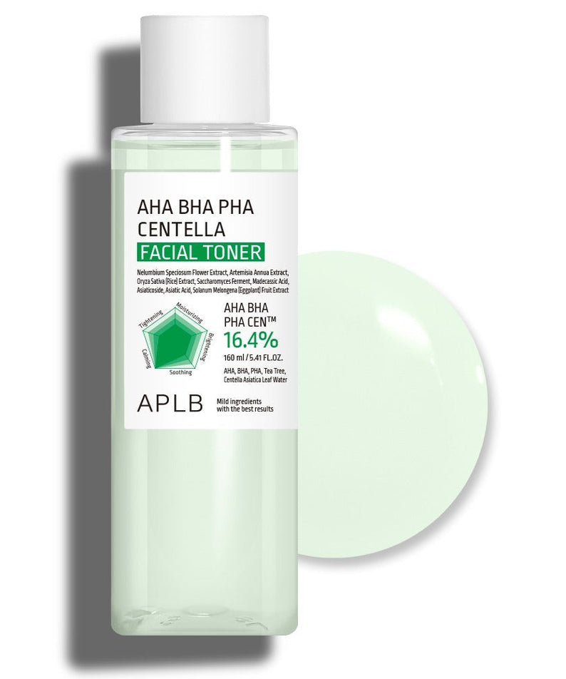 Aplb Aha Bha Pha Centella Facial Toner 160ml