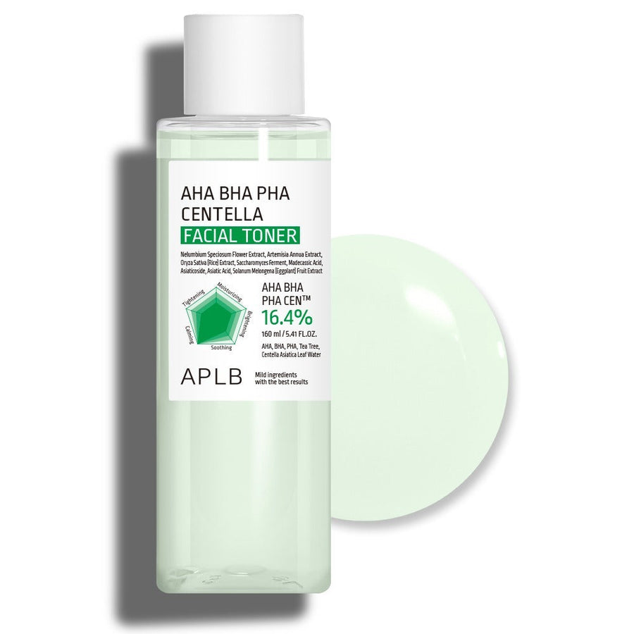 Aplb Aha Bha Pha Centella Facial Toner 160ml