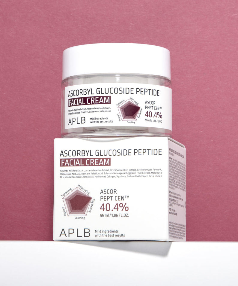 Aplb Ascorbyl Glucoside Peptide Facial Cream 55ml