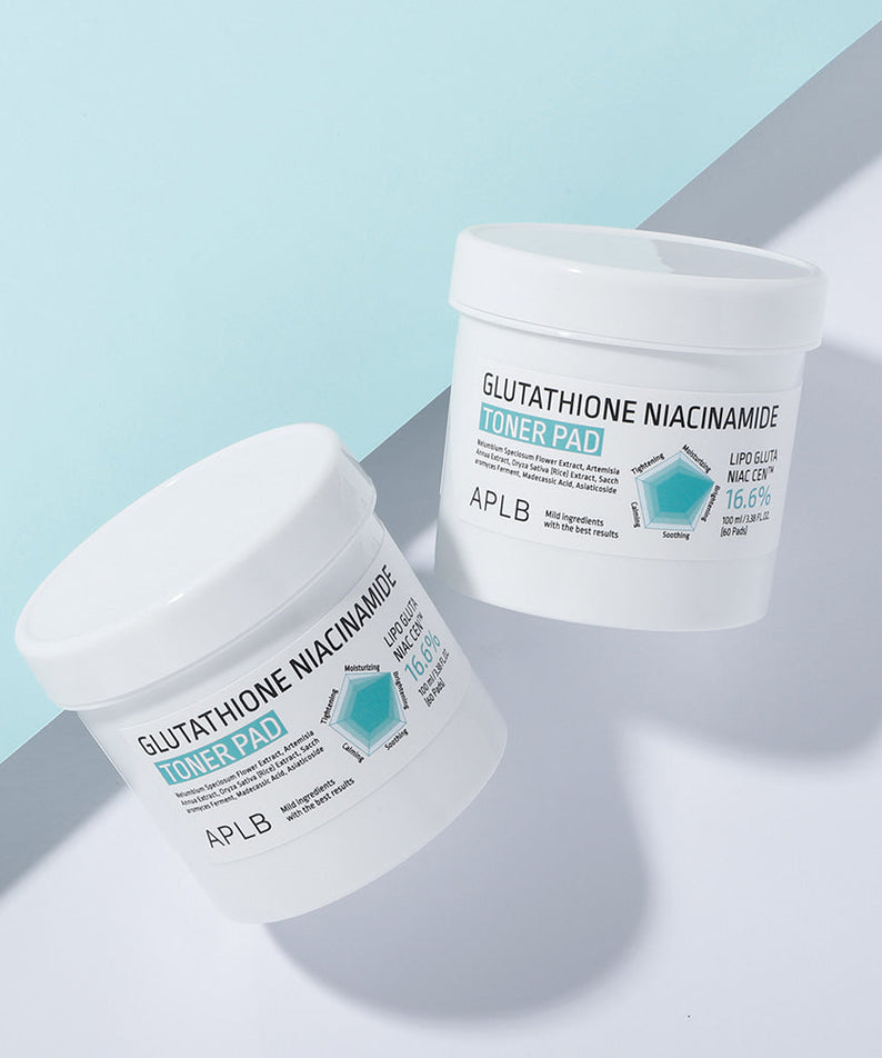 Aplb Glutathione Niacinamide Toner Pads 60 Pads