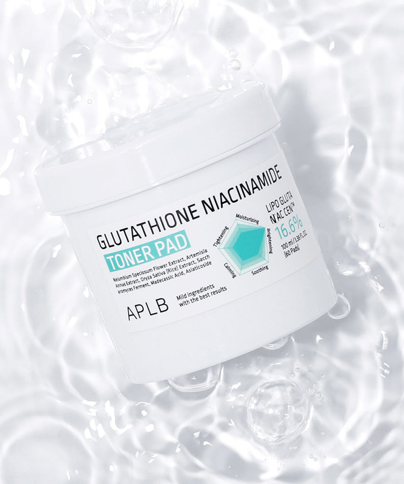Aplb Glutathione Niacinamide Toner Pads 60 Pads
