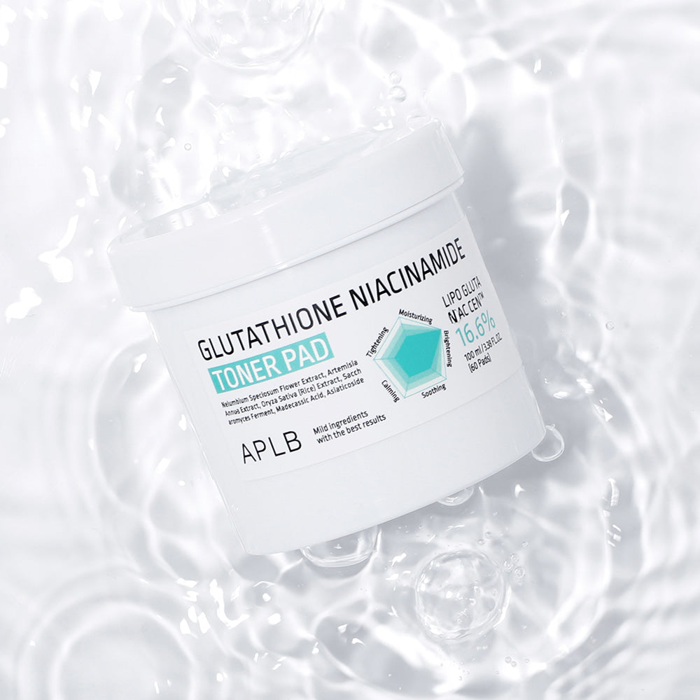 Aplb Glutathione Niacinamide Toner Pads 60 Pads