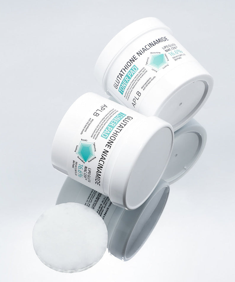 Aplb Glutathione Niacinamide Toner Pads 60 Pads