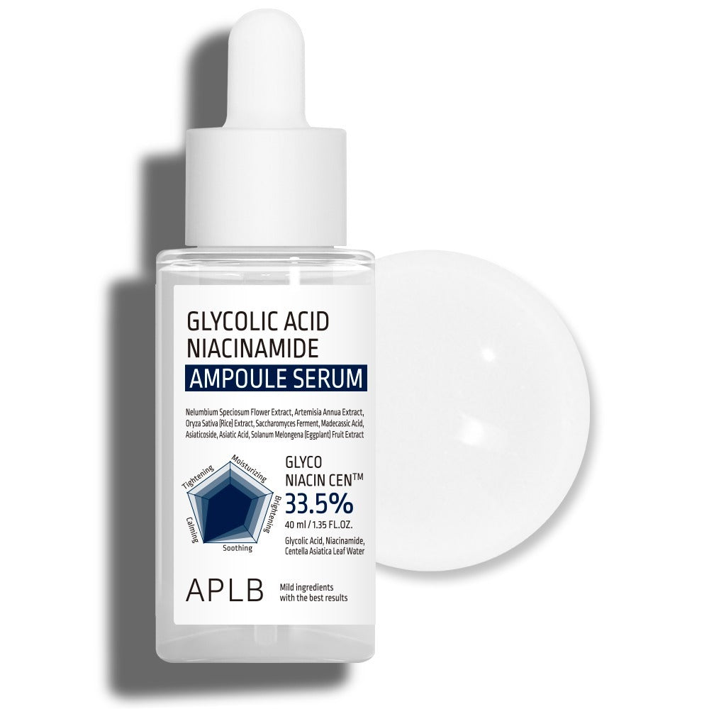 Aplb Glycolic Acid Niacinamide Ampoule Serum 40ml