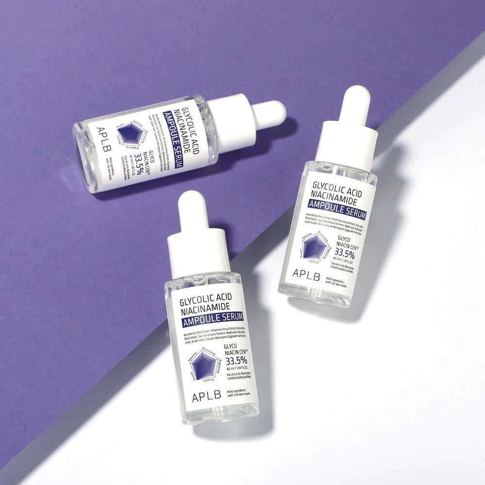 Aplb Glycolic Acid Niacinamide Ampoule Serum 40ml