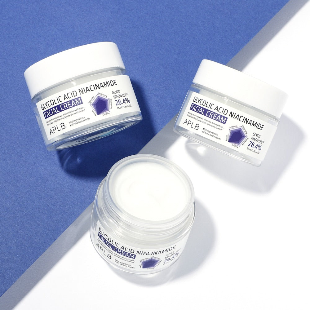 Aplb Glycolic Acid Niacinamide Facial Cream 55ml