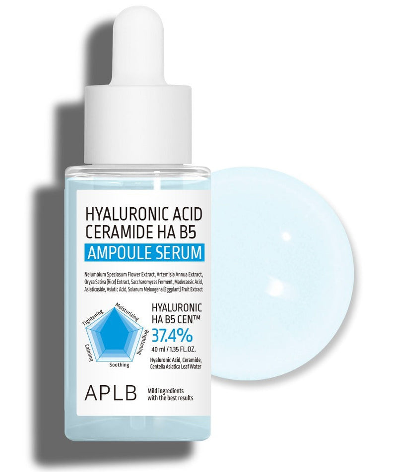 Aplb Hyaluronic Acid Ceramide Ha B5 Ampoule Serum 40ml