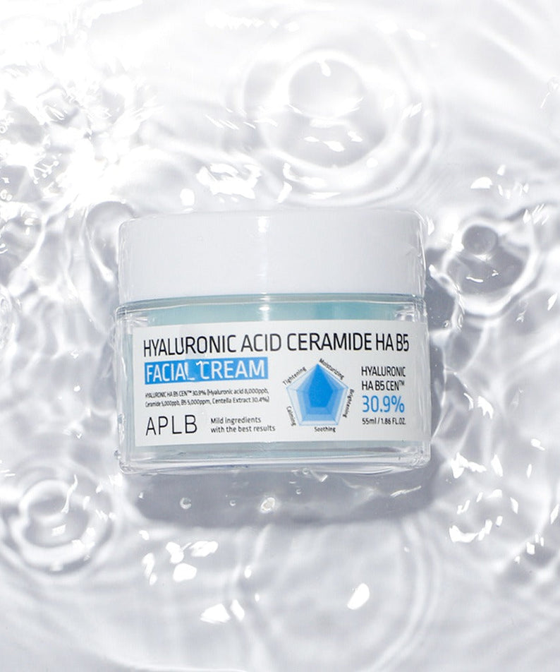 Aplb Hyaluronic Acid Ceramide Ha B5 Facial Cream 55ml