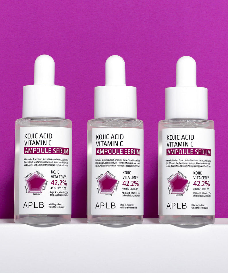 Aplb Kojic Acid Vitamin C Ampoule Serum 40ml