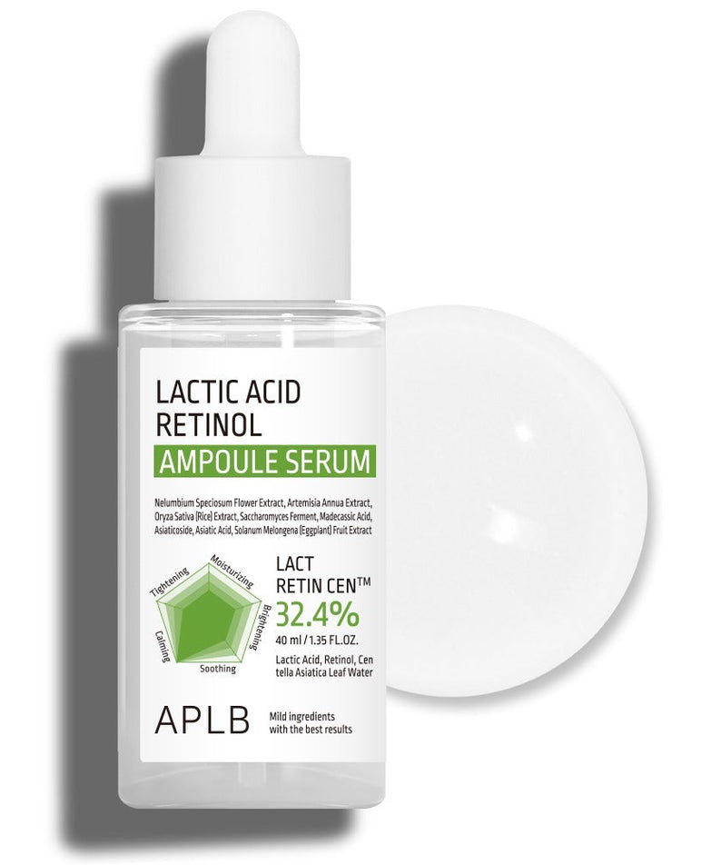 Aplb Lactic Acid Retinol Ampoule Serum 40ml