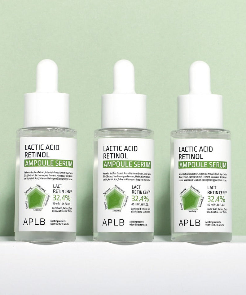 Aplb Lactic Acid Retinol Ampoule Serum 40ml