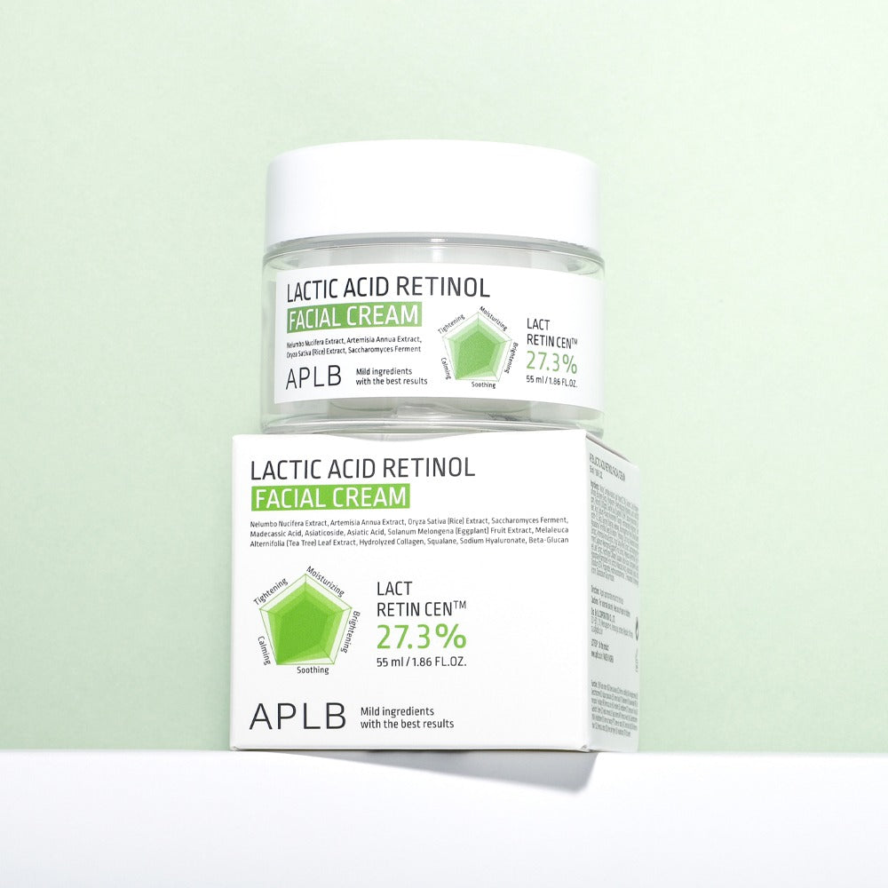 Aplb Lactic Acid Retinol Facial Cream 55ml
