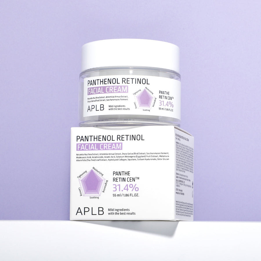 Aplb パンテノール レチノール フェイシャル クリーム 55ml