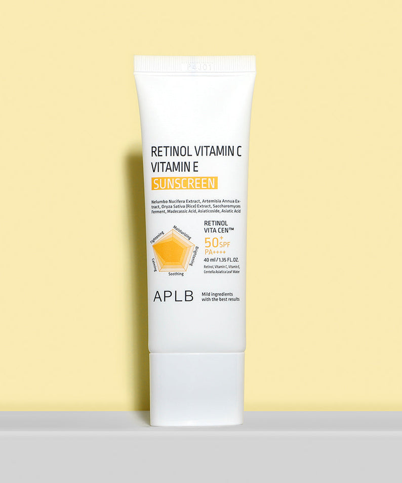 Aplb Retinol Vitamin C Vitamin E Sunscreen SPF50+ Pa++++ 40ml