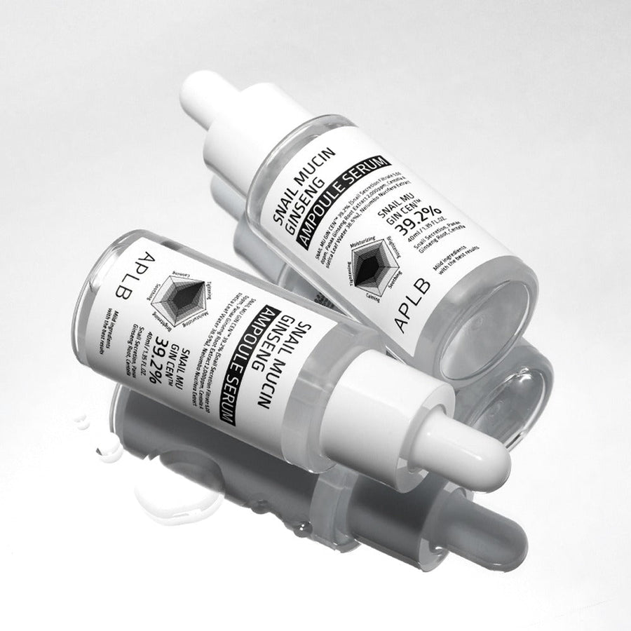 Aplb Snail Mucin Ginseng Ampoule Serum 40ml