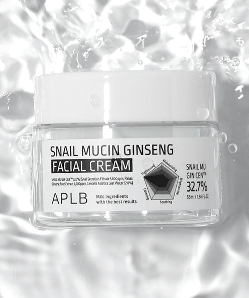 Aplb Snail Mucin Ginseng Facial Cream 55ml