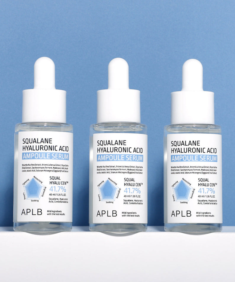 Aplb Squalane Hyaluronic Acid Ampoule Serum 40ml