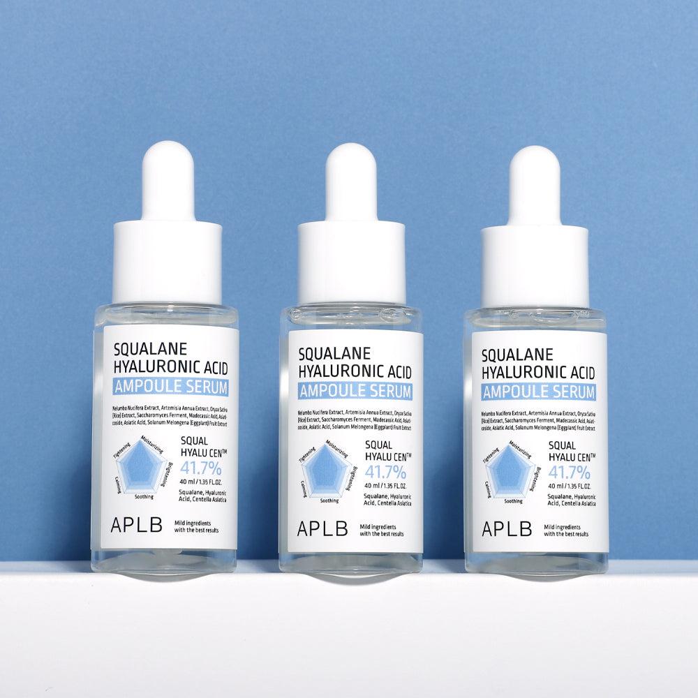 Aplb Squalane Hyaluronic Acid Ampoule Serum 40ml