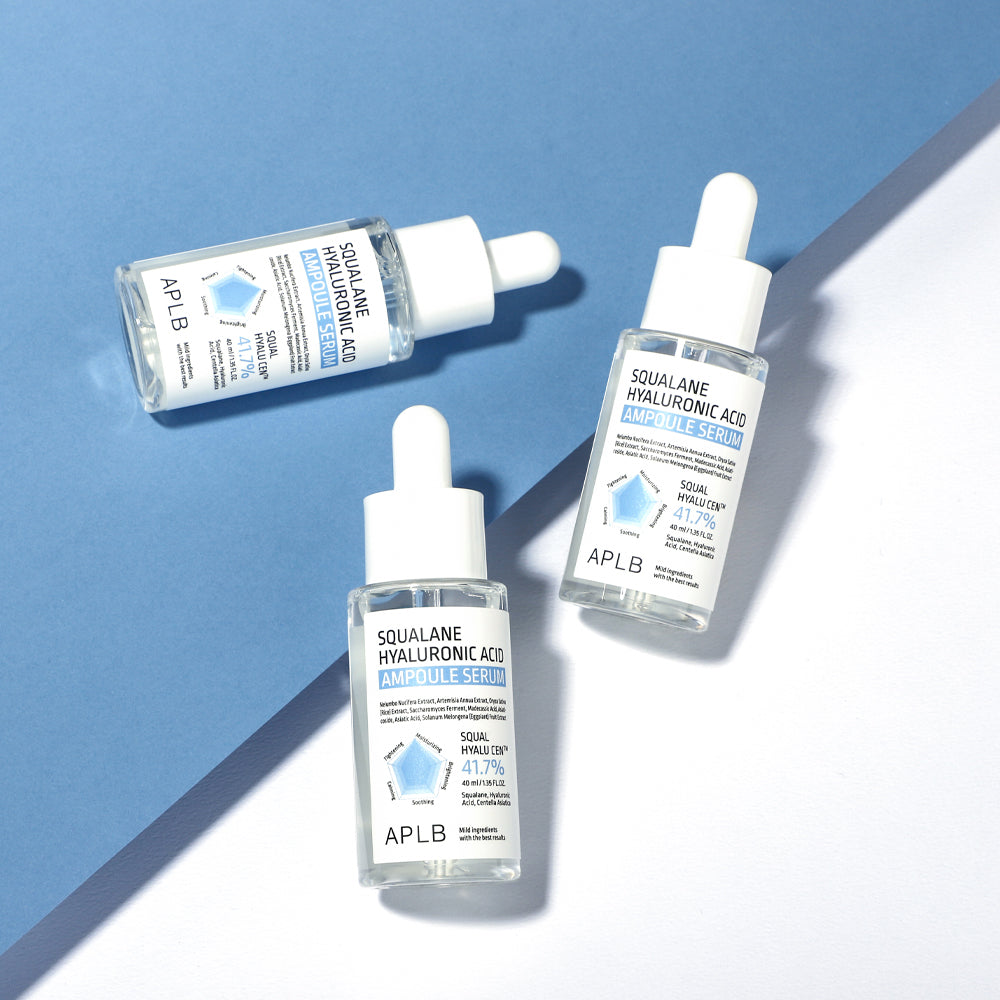Aplb Squalane Hyaluronic Acid Ampoule Serum 40ml