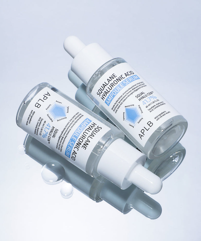 Aplb Squalane Hyaluronic Acid Ampoule Serum 40ml