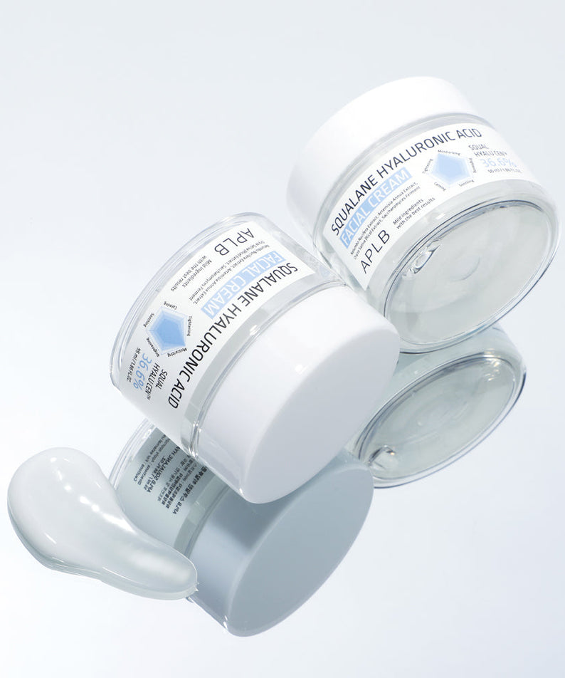 Aplb  Squalane Hyaluronic Acid Facial Cream 55ml