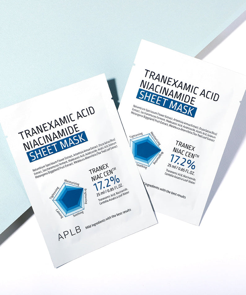 Aplb Tranexamic Acid Niacinamide Sheet Mask 10-Pack