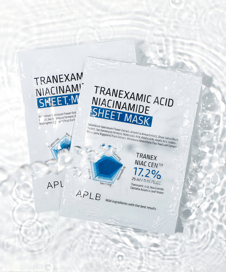 Aplb Tranexamic Acid Niacinamide Sheet Mask 10-Pack
