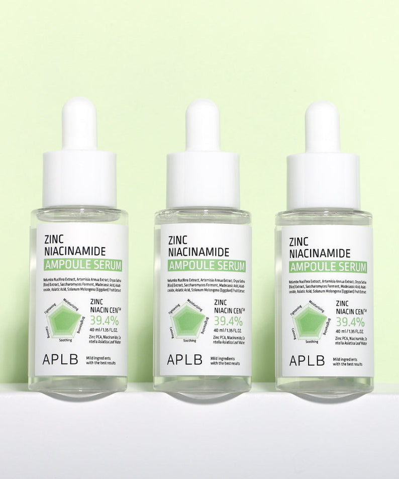 Aplb Zinc Niacinamide Ampoule Serum 40ml
