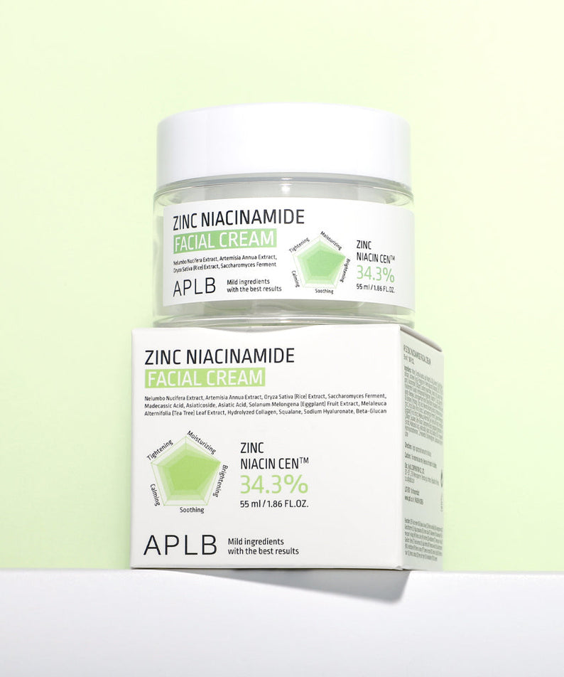 Aplb Zinc Niacinamide Facial Cream 55ml