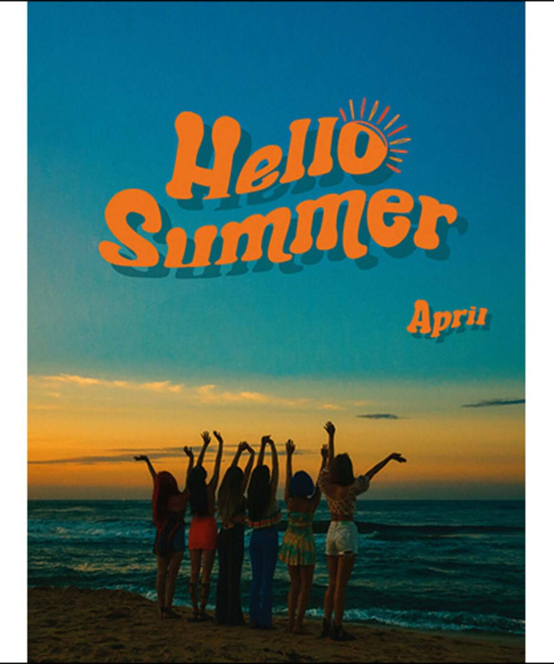 APRIL - [HELLO SUMMER] (SUMMER NIGHT VER.) - Kpop Album | Kool Seoul - Buy Kpop Albums Online