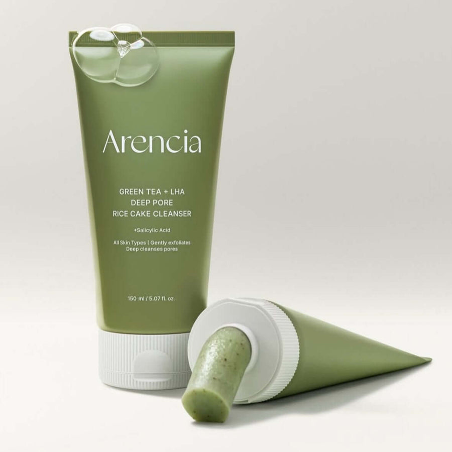 Arencia Green Tea + Lha Deep Pore Rice Cake Soap 150ml