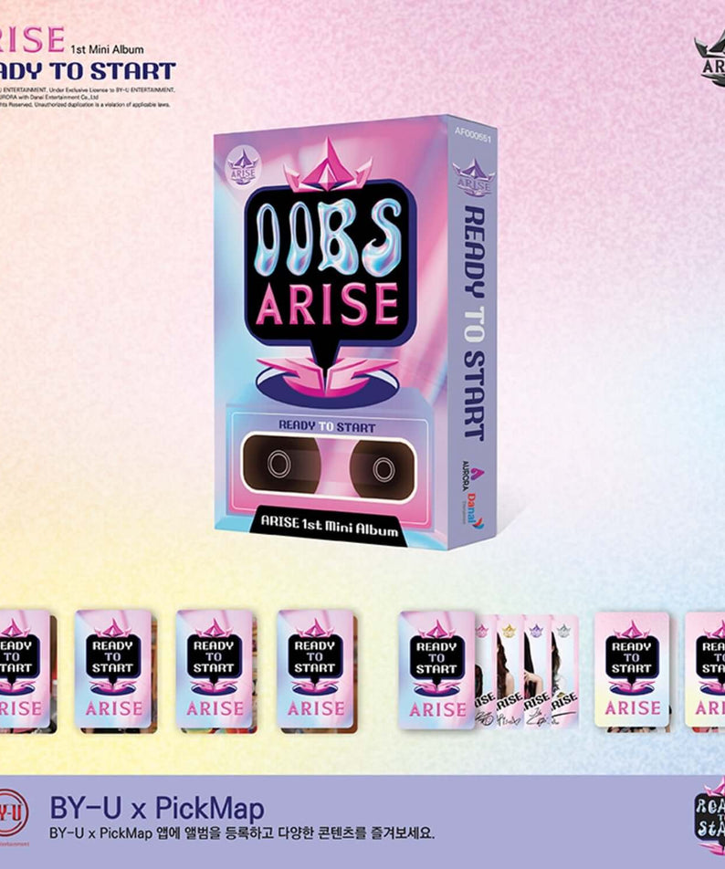 ARISE - 1st Mini Album [READY TO START] (Smart Album Ver.) - | Kool Seoul - Buy Kpop Albums Online