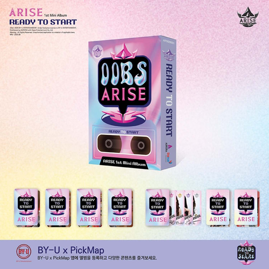 Arise - 1st Mini Album [Ready To Start] (Smart Album Ver.) - Kpop Album