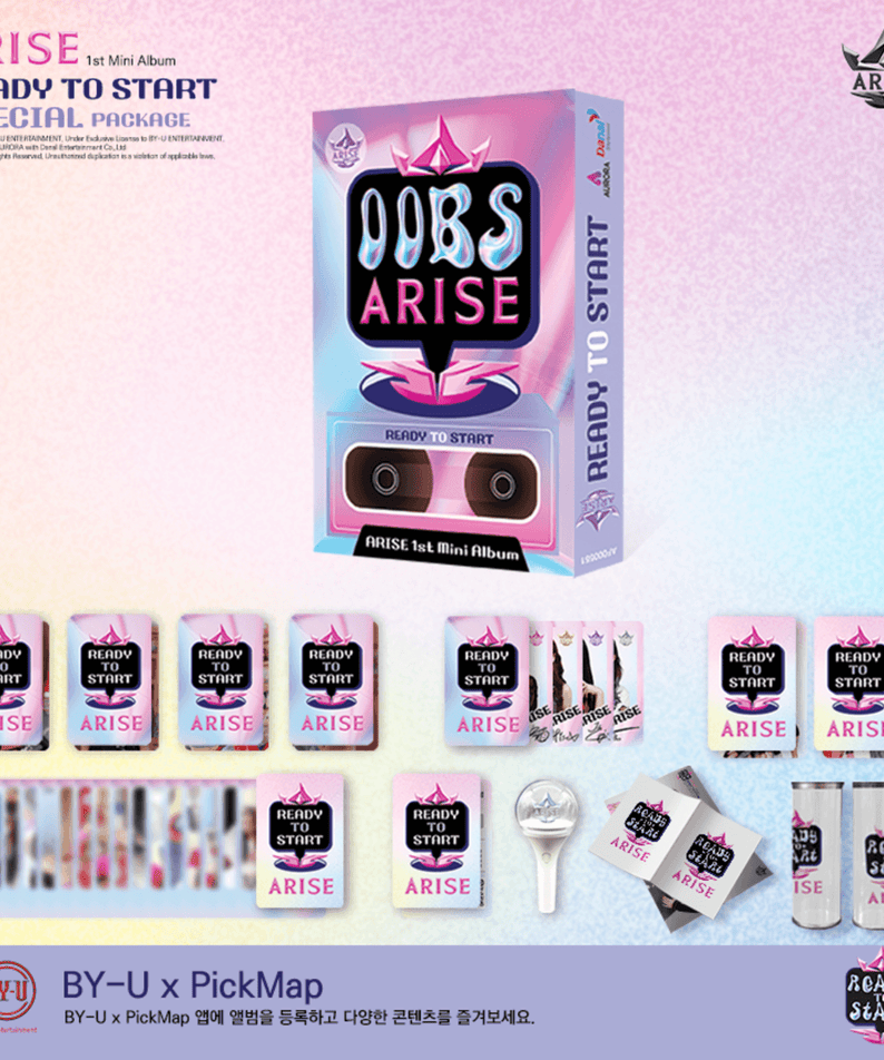 ARISE - 1st Mini Album [READY TO START] (Special Package Ver | Kool Seoul - Buy Kpop Albums Online