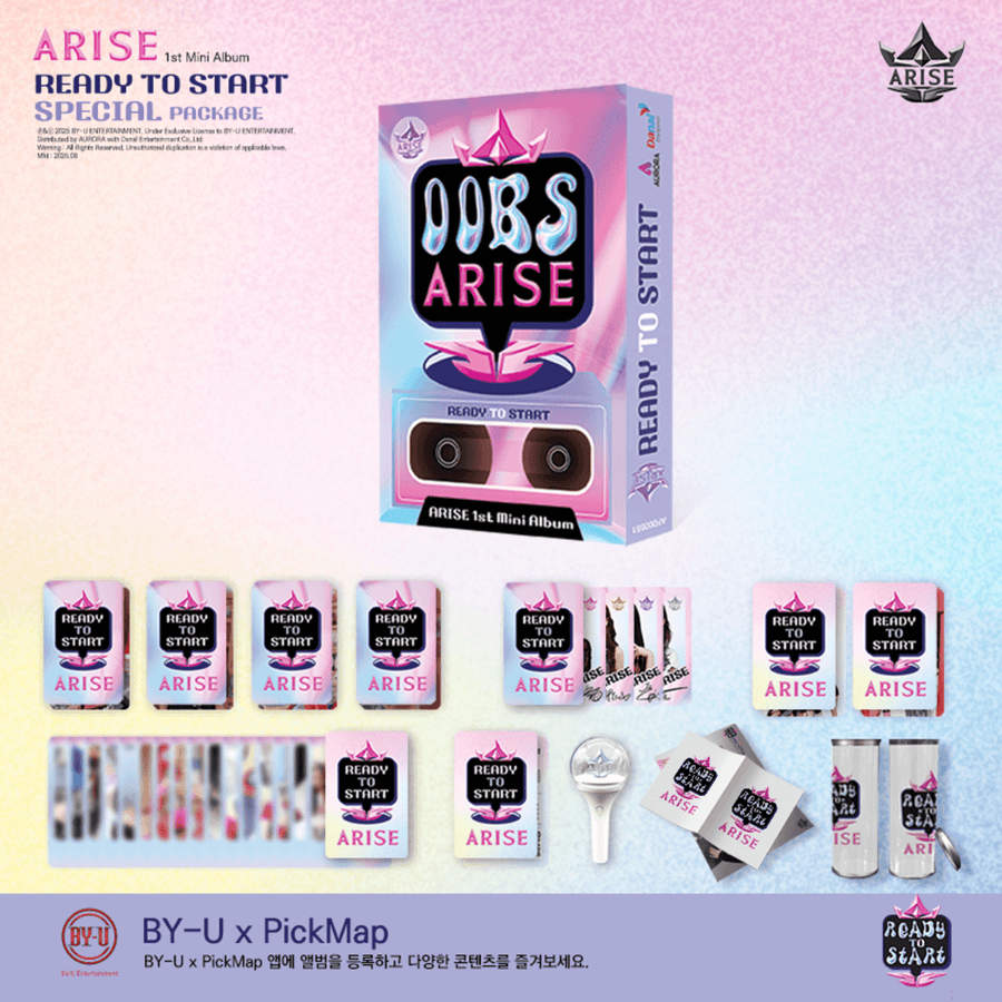Arise - 1st Mini Album [Ready To Start] (Special Package Ver.) - Kpop Album