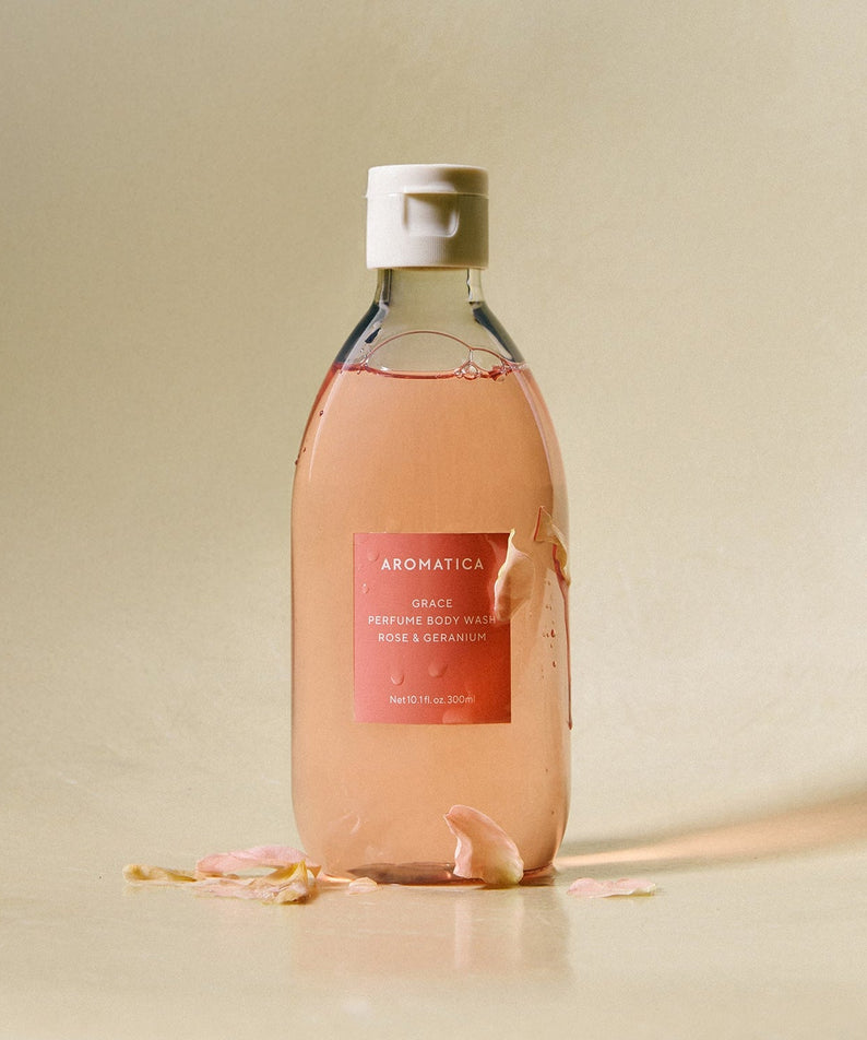 Aromatica Grace Perfume Body Lotion Rose & Geranium 300ML