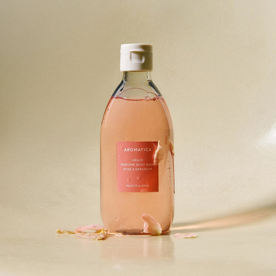 アロマティカ グレース パフューム ボディローション ローズ＆ゼラニウム 300ML