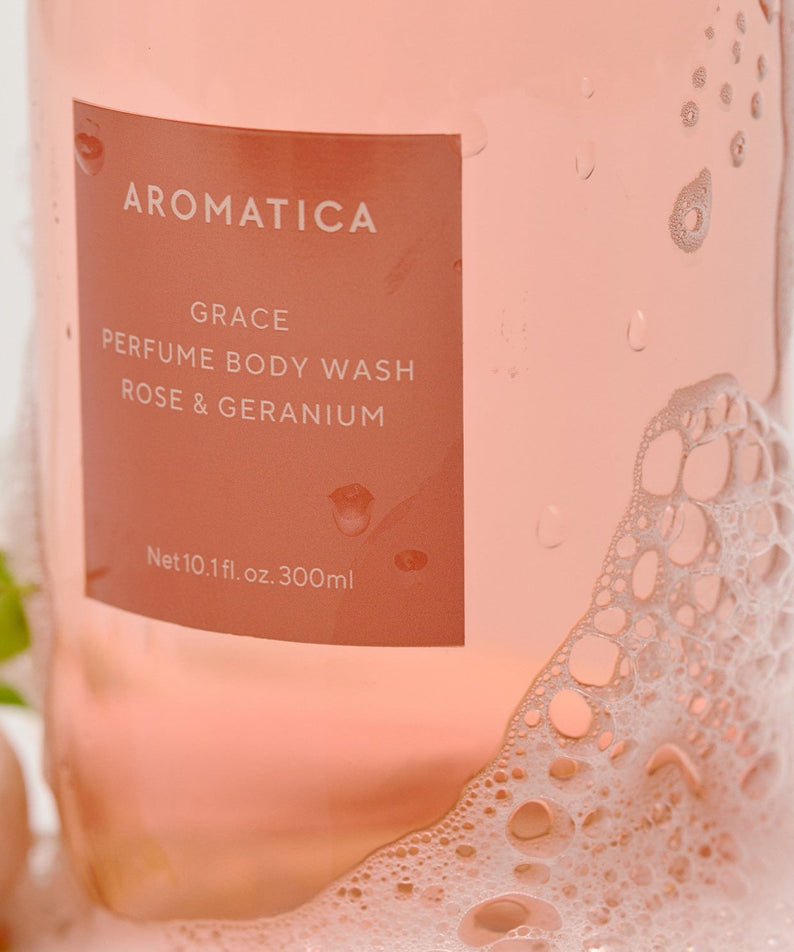 Aromatica Grace Perfume Body Lotion Rose & Geranium 300ML