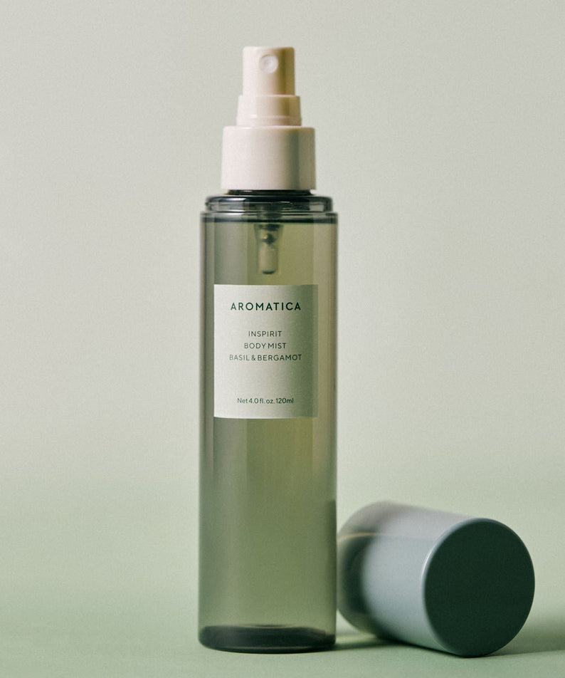 Aromatica Inspirit Body Mist Basil & Bergamot 120ML