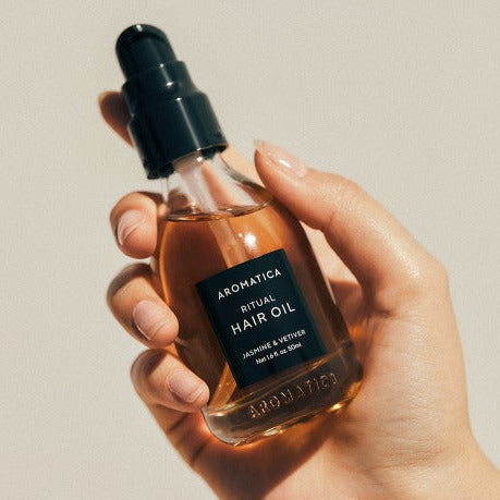 AROMATICA Ritual Jasmine & Vetiver Hair Oil 50ml | Kool Seoul