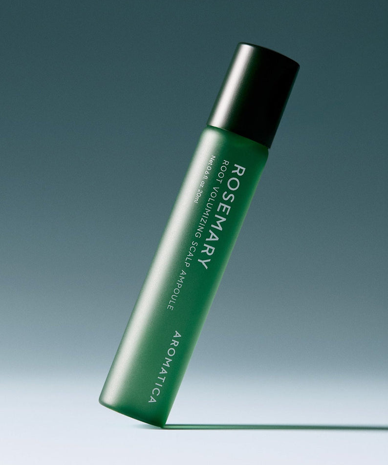 AROMATICA Rosemary Root Volumizing Scalp Ampoule 20ML in green bottle