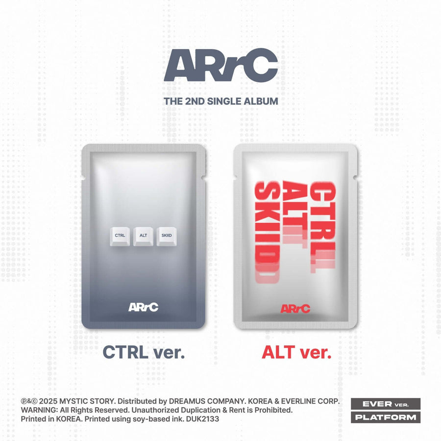 Arrc - [Ctrl+Alt+Skiid] (Ctrl & Alt Ver.) - Kpop Album