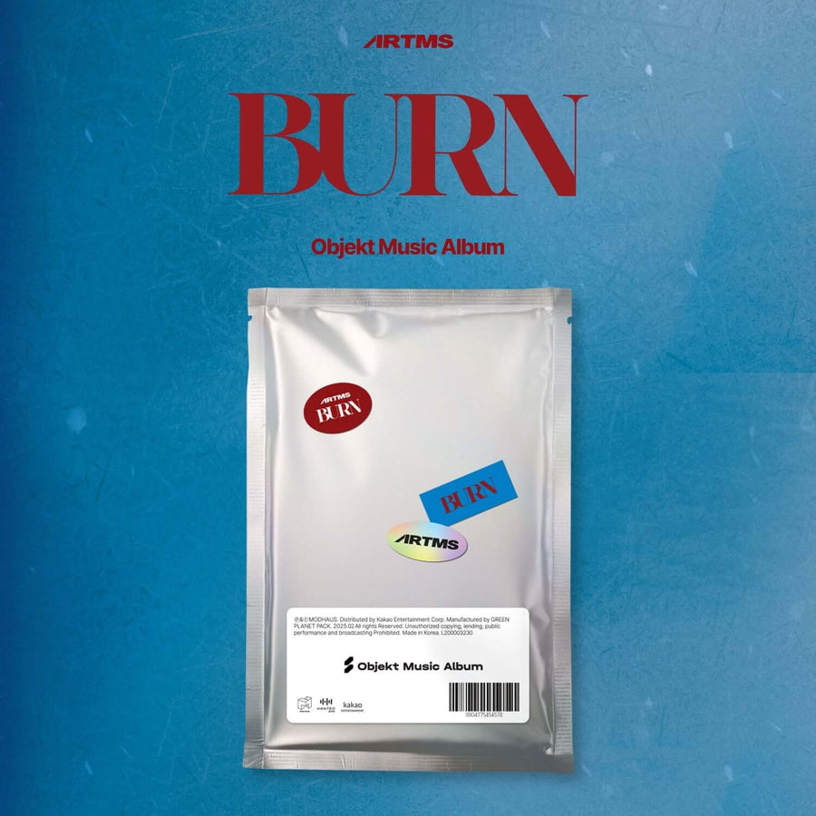 Artms - 1st Album [Burn] (Objekt Music Album Ver.) - Kpop Album