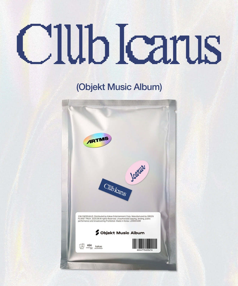 ARTMS - 1st Album [Club Icarus] (Objekt Music Album) - Kpop  | Kool Seoul - Buy Kpop Albums Online