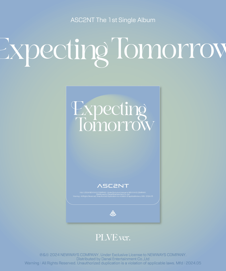ASC2NT - 1st Album [Expecting Tomorrow] (PLVE ver.) - Kpop A | Kool Seoul - Buy Kpop Albums Online