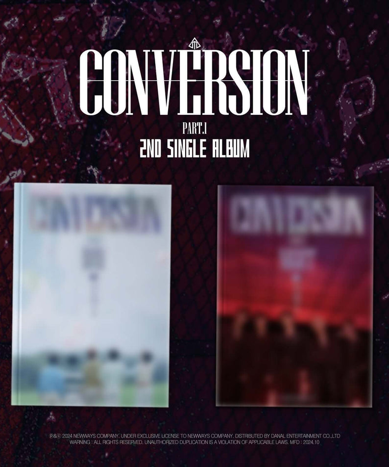 ASC2NT - 2nd Single Album [Conversion Part.1] (Random 1 of 2 | Kool Seoul - Buy Kpop Albums Online