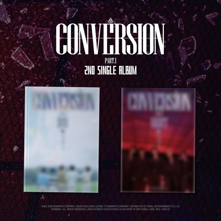 Asc2nt - 2nd Single Album [Conversion Part.1] (Random 1 Of 2) - Kpop Album