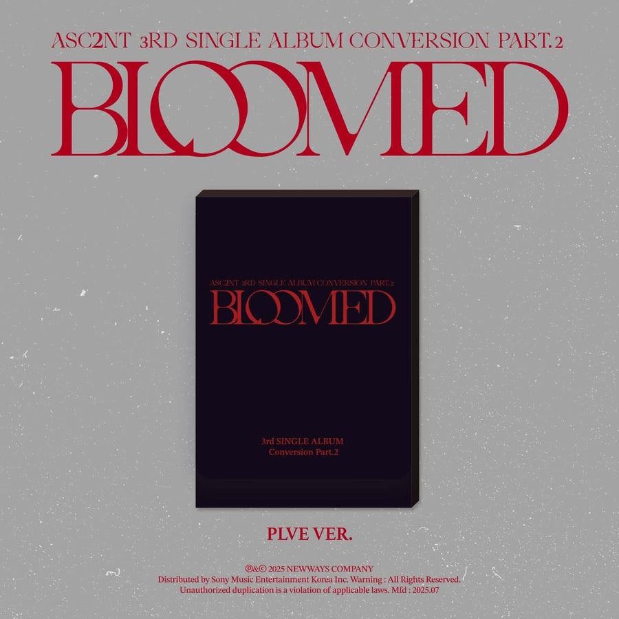 Asc2nt - 3rd Single Album Conversion Part.2 [Bloomed] (Plve Ver.) - Kpop Album